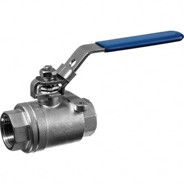 Manual Ball Valve: 2″ Pipe, Standard Port FNPT x FNPT