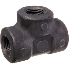 USA Sealing - Black Pipe Fittings Type: Tee Fitting Size: 1 (Inch) - Eagle Tool & Supply