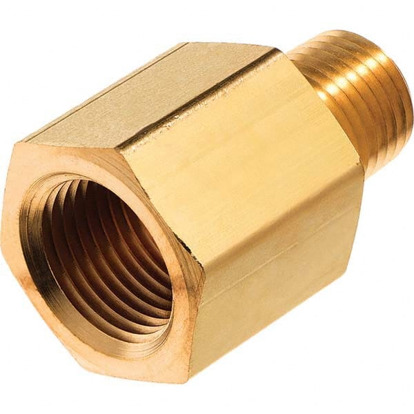USA Sealing - 3/4 x 1/2" Brass Pipe Reducing Adapter - Eagle Tool & Supply