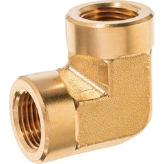 USA Sealing - 1/2" Brass Pipe 90° Elbow - Eagle Tool & Supply