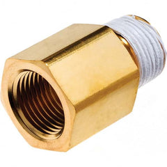 USA Sealing - 1/2" Brass Pipe Adapter - Eagle Tool & Supply