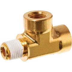 USA Sealing - 3/4" Brass Pipe Run Tee - Eagle Tool & Supply