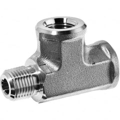 USA Sealing - 1/4" 316 Stainless Steel Pipe Run Tee - Eagle Tool & Supply