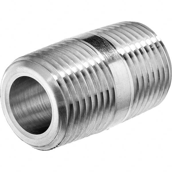 USA Sealing - 3/8" Galvanized Steel Pipe Close Nipple - Eagle Tool & Supply