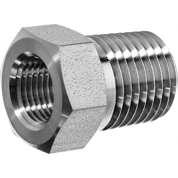 USA Sealing - 1/2 x 3/8" Galvanized Steel Pipe Hex Bushing - Eagle Tool & Supply