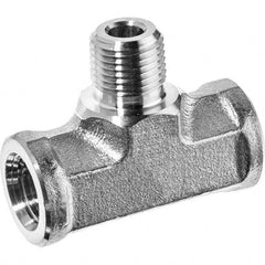 USA Sealing - 1/2" 316 Stainless Steel Pipe Branch Tee - Eagle Tool & Supply