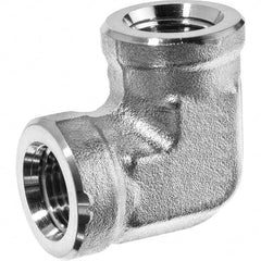 USA Sealing - 3/8" 316 Stainless Steel Pipe 90° Female Elbow - Eagle Tool & Supply