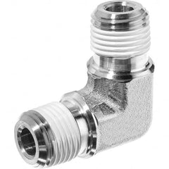 USA Sealing - 1/4" Galvanized Steel Pipe 90° Male Elbow - Eagle Tool & Supply