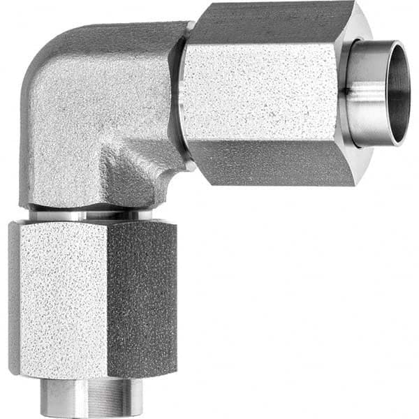 USA Sealing - Metal Compression Tube Fittings Type: Union Elbow End Connections: Comp x Comp - Eagle Tool & Supply