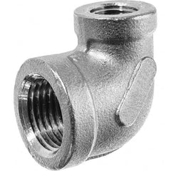 USA Sealing - 1 x 3/4" 316 Stainless Steel Pipe 90° Reducing Elbow - Eagle Tool & Supply