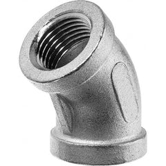 USA Sealing - 1/4" 316 Stainless Steel Pipe 45° Elbow - Eagle Tool & Supply