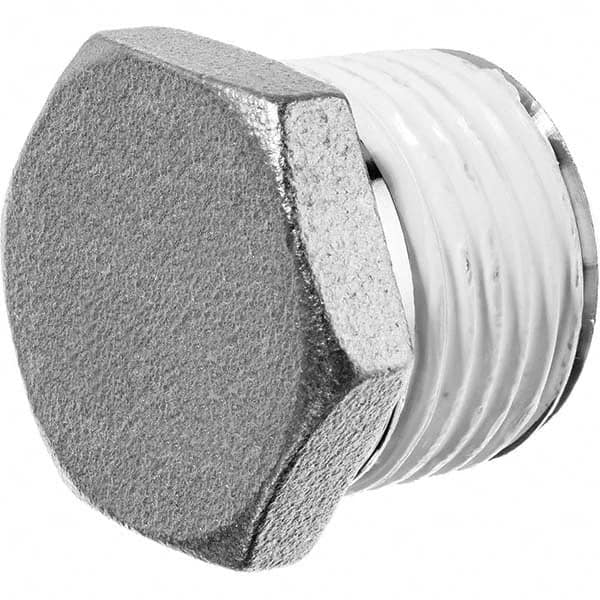 USA Sealing - 1/8" 316 Stainless Steel Pipe Hex Head Plug - Eagle Tool & Supply
