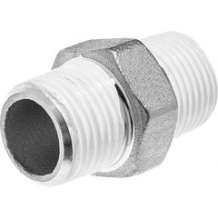 USA Sealing - 1-1/2" 304 Stainless Steel Pipe Hex Nipple - Eagle Tool & Supply