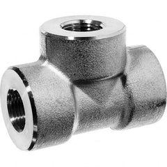 USA Sealing - 1/4" 316 Stainless Steel Pipe Tee - Eagle Tool & Supply