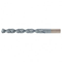 #23 RHS / RHC HSS 135 Degree Split Point Wide Land Parabolic Drill - TiCN - Eagle Tool & Supply
