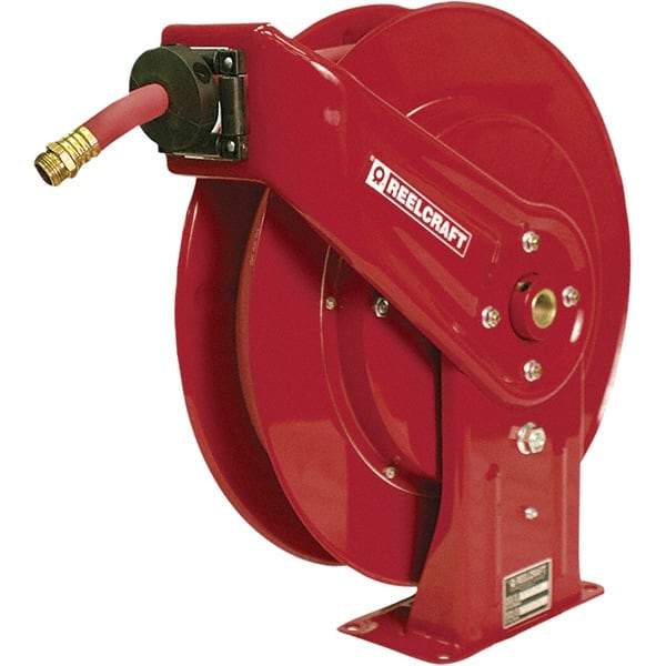 Reelcraft - Hose Reels Style: Spring Retractable Hose Length (Feet): 35 - Eagle Tool & Supply