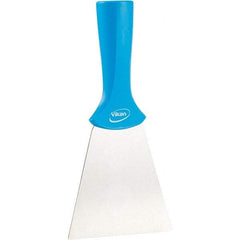 Vikan - Scrapers & Scraper Sets Blade Style: Straight Flexibility: Stiff - Eagle Tool & Supply