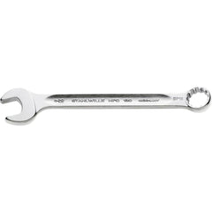 Combination Wrenches; Handle Type: Ergonomic; I-Beam; Tool Type: Inch; Head Type: Offset; Box End Type: Spline; Wrench Size (Decimal Inch): 0.5000; Material: Chrome Alloy Steel; Finish: Chrome-Plated; Head Offset Angle: 15; Opening Angle: 15; Overall Leng