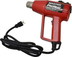 Master Appliance - 130 to 1,000°F Heat Setting, 16 CFM Air Flow, Heat Gun - 120 Volts, 11 Amps, 1,300 Watts, 6' Cord Length - Eagle Tool & Supply