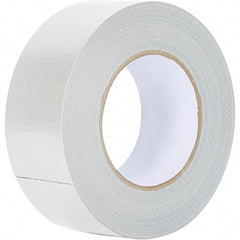 Value Collection - 60 Yd x 2" x 8.7 mil White Polyethylene Cloth Duct Tape - Eagle Tool & Supply