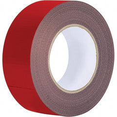 Value Collection - 60 Yd x 2" x 8.7 mil Red Polyethylene Cloth Duct Tape - Eagle Tool & Supply