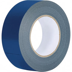 Value Collection - 60 Yd x 2" x 8.7 mil Blue Polyethylene Cloth Duct Tape - Eagle Tool & Supply