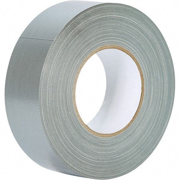 Value Collection - 60 Yd x 2" x 11.8 mil Silver Polyethylene Cloth Duct Tape - Eagle Tool & Supply