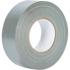 Value Collection - 60 Yd x 2" x 11.8 mil Silver Polyethylene Cloth Duct Tape - Eagle Tool & Supply