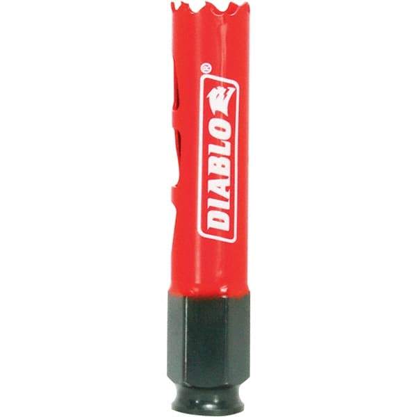 Freud - 3/4" Diam, 2-3/8" Cutting Depth, Hole Saw - Bi-Metal Saw, Toothed Edge - Eagle Tool & Supply