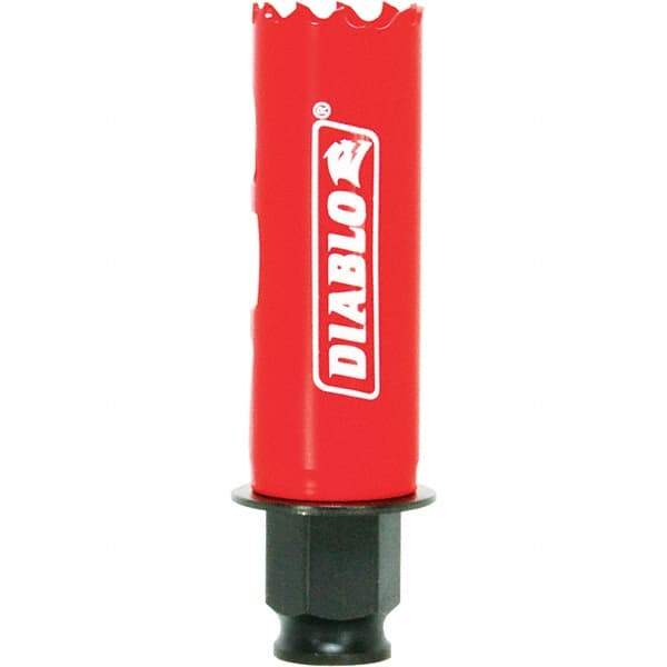 Freud - 1" Diam, 2-3/8" Cutting Depth, Hole Saw - Bi-Metal Saw, Toothed Edge - Eagle Tool & Supply