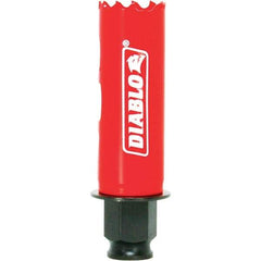 Freud - 1" Diam, 2-3/8" Cutting Depth, Hole Saw - Bi-Metal Saw, Toothed Edge - Eagle Tool & Supply