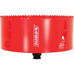 Freud - 6" Diam, 2-3/8" Cutting Depth, Hole Saw - Carbide-Tipped Saw, Toothed Edge - Eagle Tool & Supply