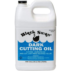 Black Swan - Pipe Cutting & Threading Oil Type: Dark Cutting Oil Container Type: Jug - Eagle Tool & Supply