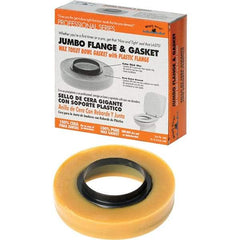 Black Swan - Toilet Repair Kits & Parts Type: Flange & Gasket Material: Petroleum Wax - Eagle Tool & Supply