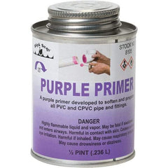 Black Swan - 1/2 Pt All Purpose Primer/Cleaner - Purple, Use with PVC & CPVC - Eagle Tool & Supply