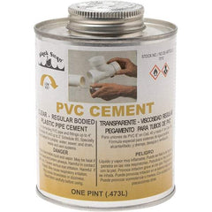 Black Swan - 1 Pt Regular Bodied Cement - Clear, Use with PVC - Eagle Tool & Supply