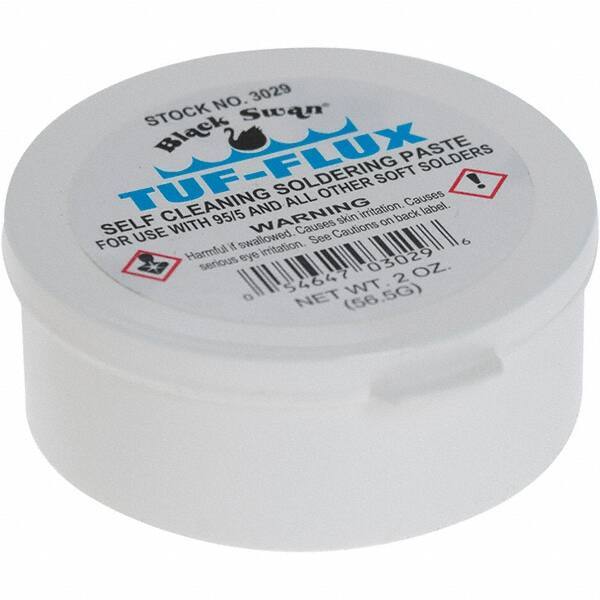 Black Swan - Flux & Soldering Chemicals Type: Paste Soldering Flux Volume Capacity: 2 oz. - Exact Industrial Supply