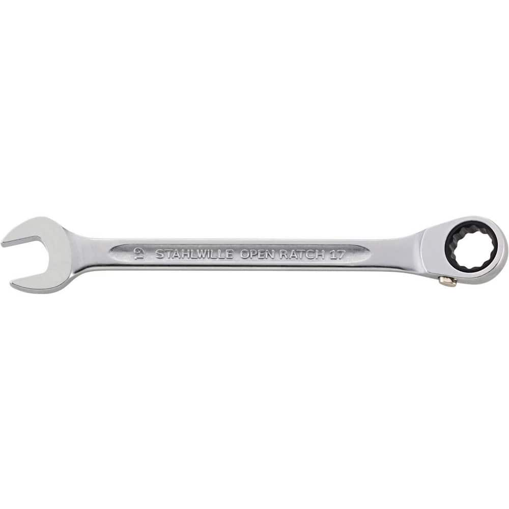 Combination Wrenches; Handle Type: Ergonomic; I-Beam; Tool Type: Inch; Head Type: Offset; Box End Type: 12-Point; Wrench Size (Decimal Inch): 0.5630; Material: Chrome Alloy Steel; Finish: Chrome-Plated; Head Offset Angle: 15; Opening Angle: 15; Overall Le