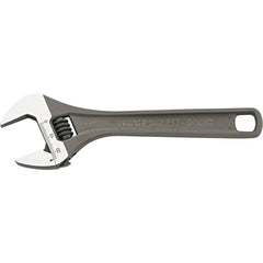 Adjustable Wrenches; Wrench Size (Decimal Inch): 74.0000; Wrench Type: Adjustable; Maximum Jaw Capacity: 34 mm; Finish: Gunmetal; Overall Length (Inch): 10; Material: Chrome Vanadium; Jaw Material: Chrome Vanadium Steel; Head Size (Decimal Inch): 2.9134;