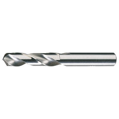 N RHS / RHC HSS 135 Degree Split Point NAS907 Type C Heavy Duty Screw Machine Drill - Bright - Exact Industrial Supply