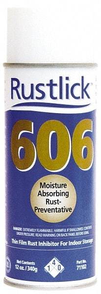 Rustlick - 12 oz Rust/Corrosion Inhibitor - Comes in Aerosol - Eagle Tool & Supply