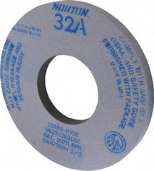 Norton - 12" Diam x 5" Hole x 1" Thick, K Hardness, 80 Grit Surface Grinding Wheel - Aluminum Oxide, Type 1, Medium Grade, 2,070 Max RPM, Vitrified Bond, No Recess - Eagle Tool & Supply