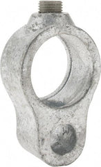 Kee - 1" Pipe, Malleable Iron Gate Hinge Fitting - Galvanized Finish - Eagle Tool & Supply