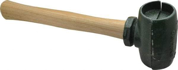 Garland - 3-1/2 Lb Head 2" Face Malleable Iron Split Head Hammer - Wood Handle - Eagle Tool & Supply