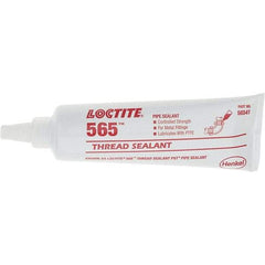 Loctite - 250 mL, White, Thread Sealant - Series 565 - Eagle Tool & Supply