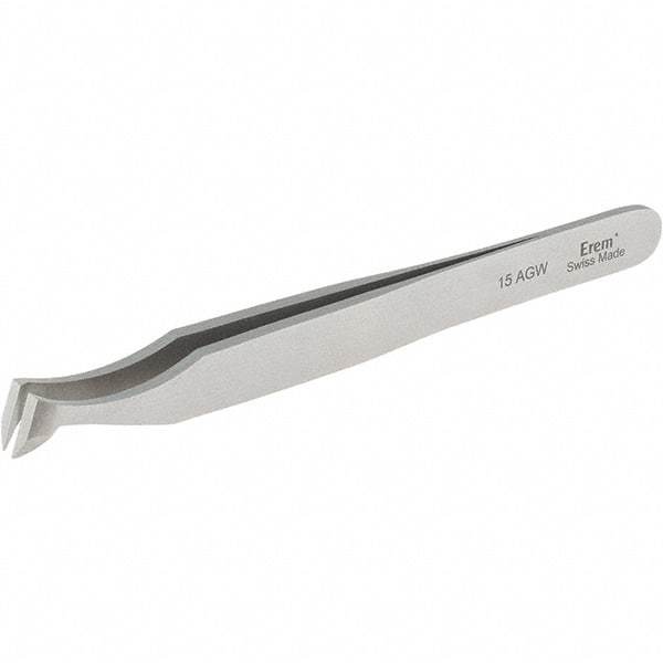 Erem - Tweezers - 15AGW 4-1/2 W/SLEEVE EREM CARBN CUTR SWISSTWZR - Eagle Tool & Supply