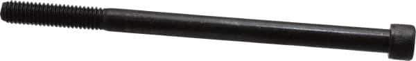 Value Collection - 3/8-16 UNC Hex Socket Drive, Socket Cap Screw - Alloy Steel, Black Oxide Finish, Partially Threaded, 6" Length Under Head - Eagle Tool & Supply