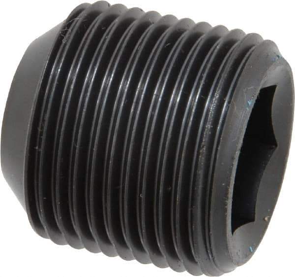 Value Collection - 1-14 UNF, 1" OAL, Cup Point Set Screw - Grade ASTM F912 Alloy Steel, 9/16" Key - Eagle Tool & Supply