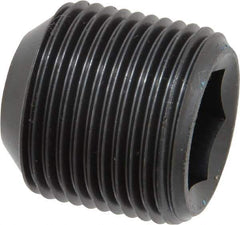 Value Collection - 1-14 UNF, 1" OAL, Cup Point Set Screw - Grade ASTM F912 Alloy Steel, 9/16" Key - Eagle Tool & Supply