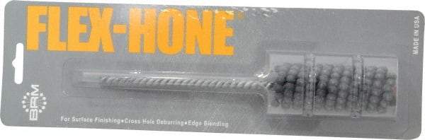 Brush Research Mfg. - 1-1/8" Bore Diam, 180 Grit, Silicon Carbide Flexible Hone - Extra Fine, 8" OAL - Eagle Tool & Supply